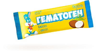 Гематоген с кокосом