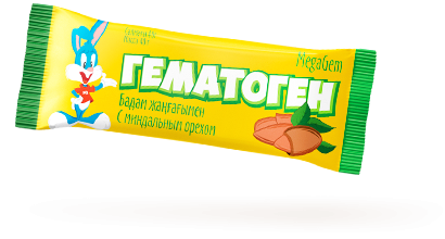 Гематоген с миндальным орехом